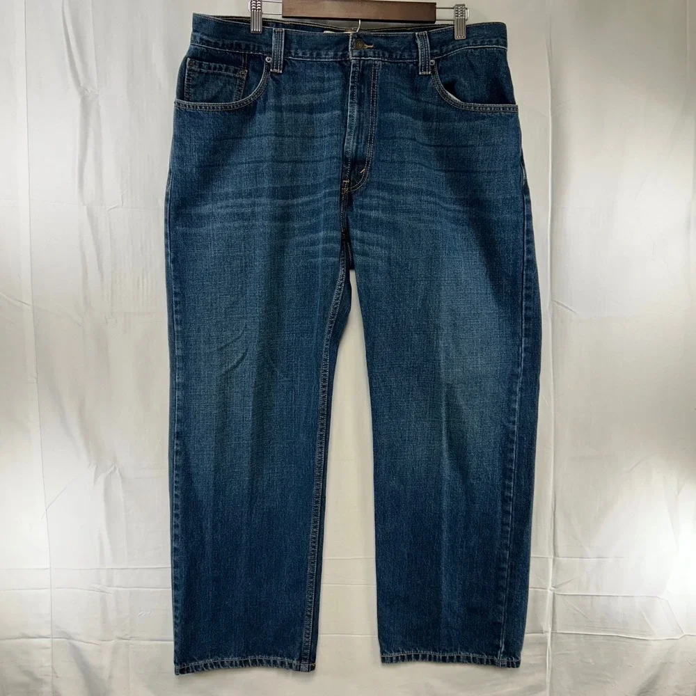 Levi's 559 Relaxed Straight Jeans Mens 38x30 Blue Medium Wash Denim